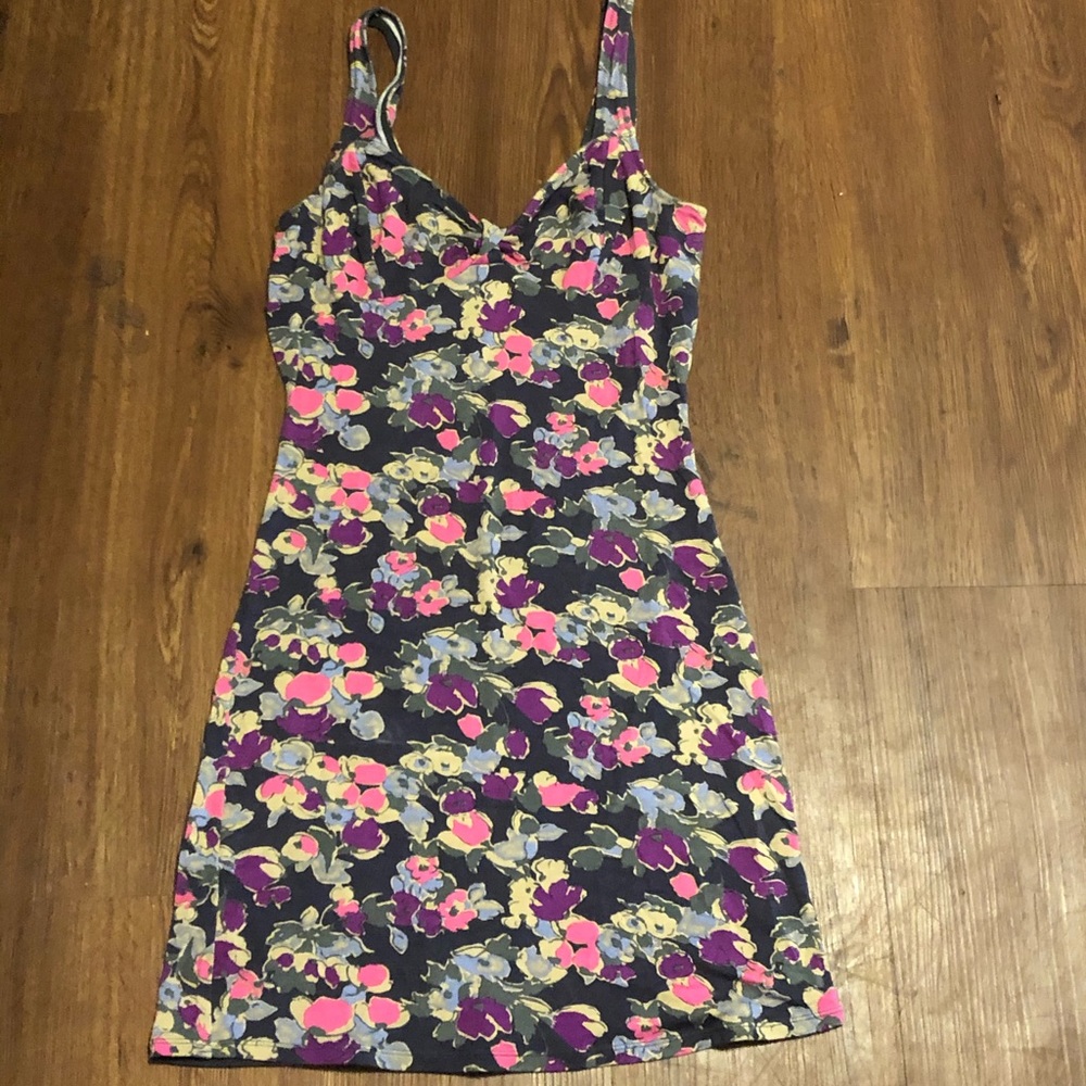 FREE PEOPLE Floral Tank Dress size medium
